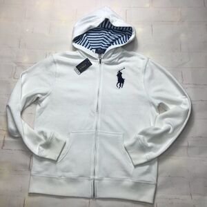 NWT: Polo Ralph Lauren Womens Full zip Hoodie xl